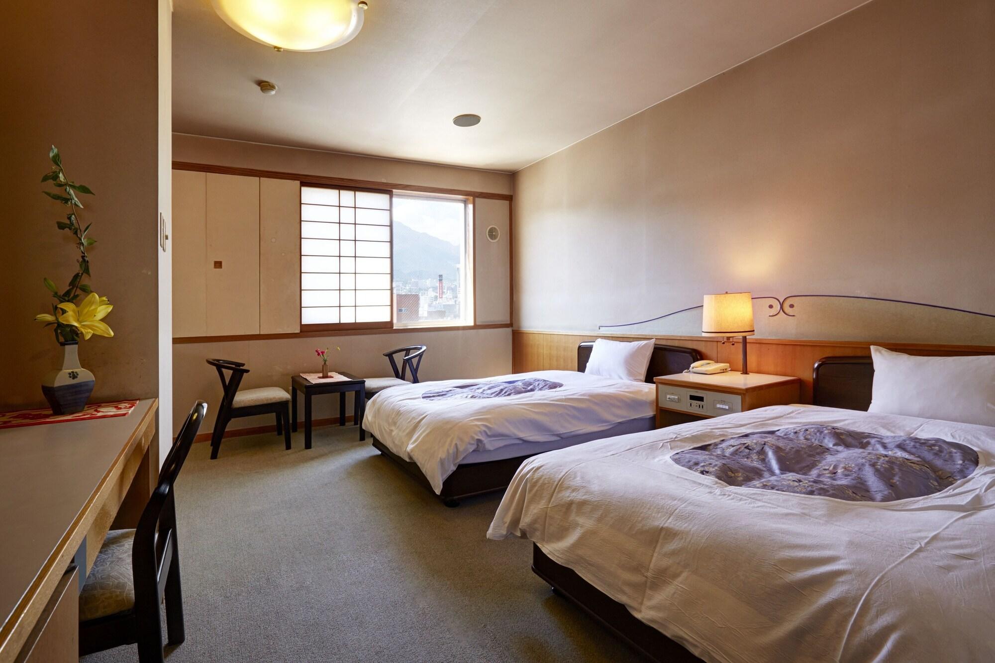 Hotel New Tsuruta Beppu Esterno foto